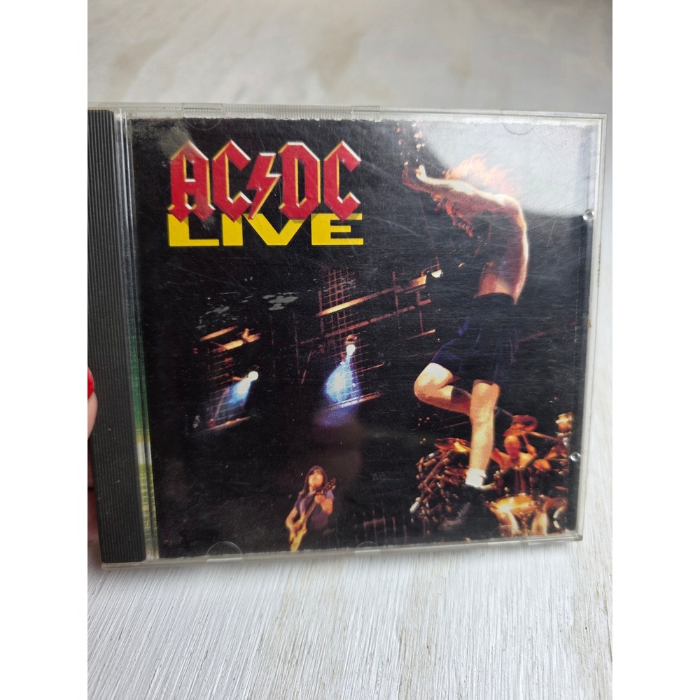 AC/DC Live CD 1992 ATCO Records 92215-2 Hard Rock Heavy Metal Classic Album